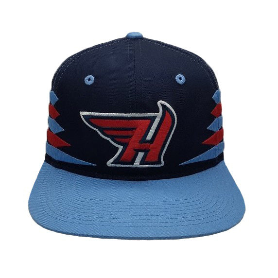 Navy Powder Shark Teeth Hat