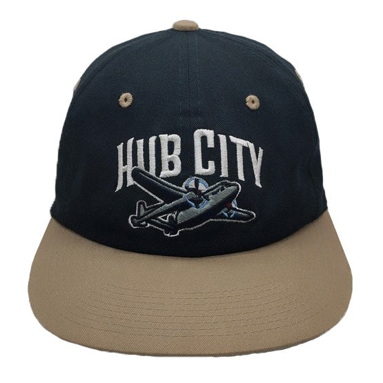 Navy Gold Hub City Hat