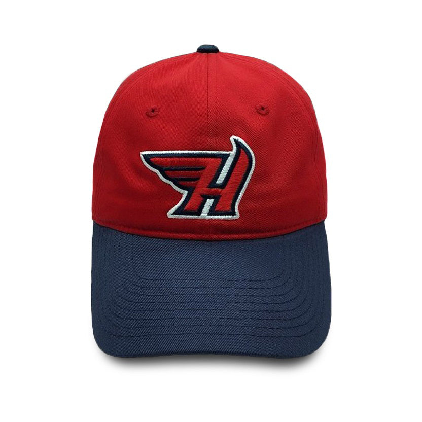 Red Navy H Hat
