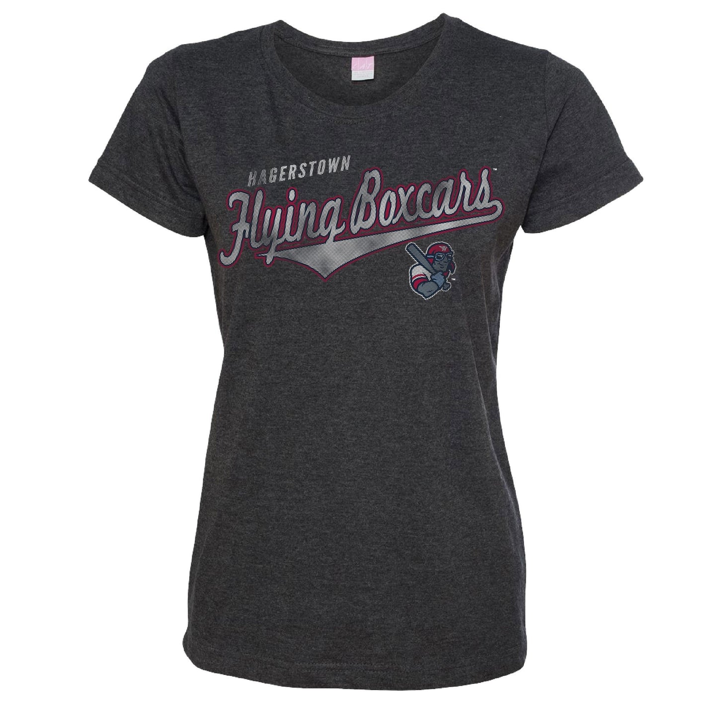 Ladies Smoke Grey Layout Tee