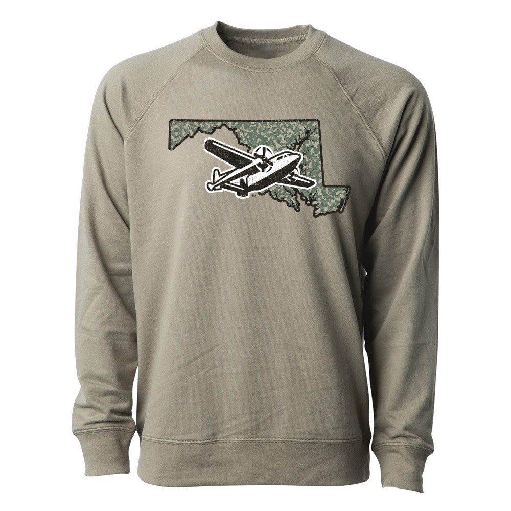Camo Crewneck Sweatshirt