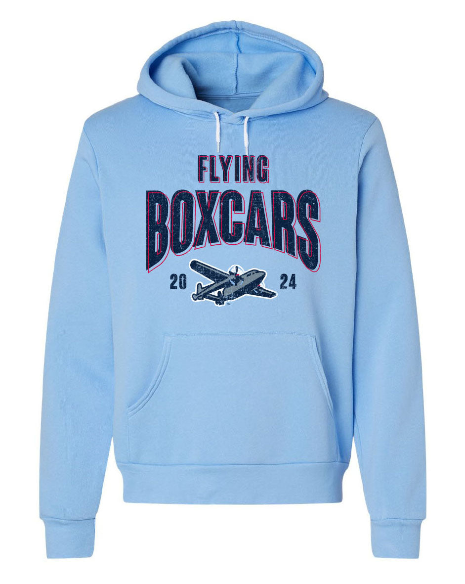 Womens Light Blue Statment Hoodie