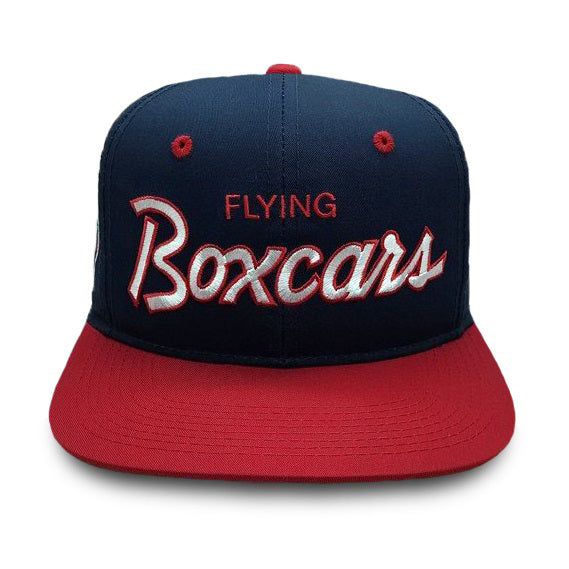 Navy Red Boxcars Hat
