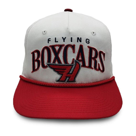 White Red Boxcars Hat