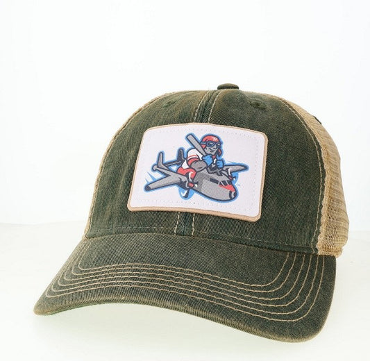 Youth Green Trucker Cap