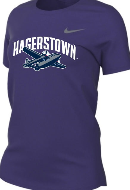 Purple Womens Nike T-Shirt
