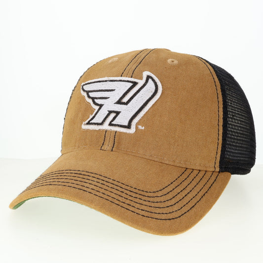 Khaki Black Trucker Hat