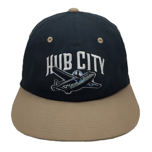 Navy Gold Hub City Hat
