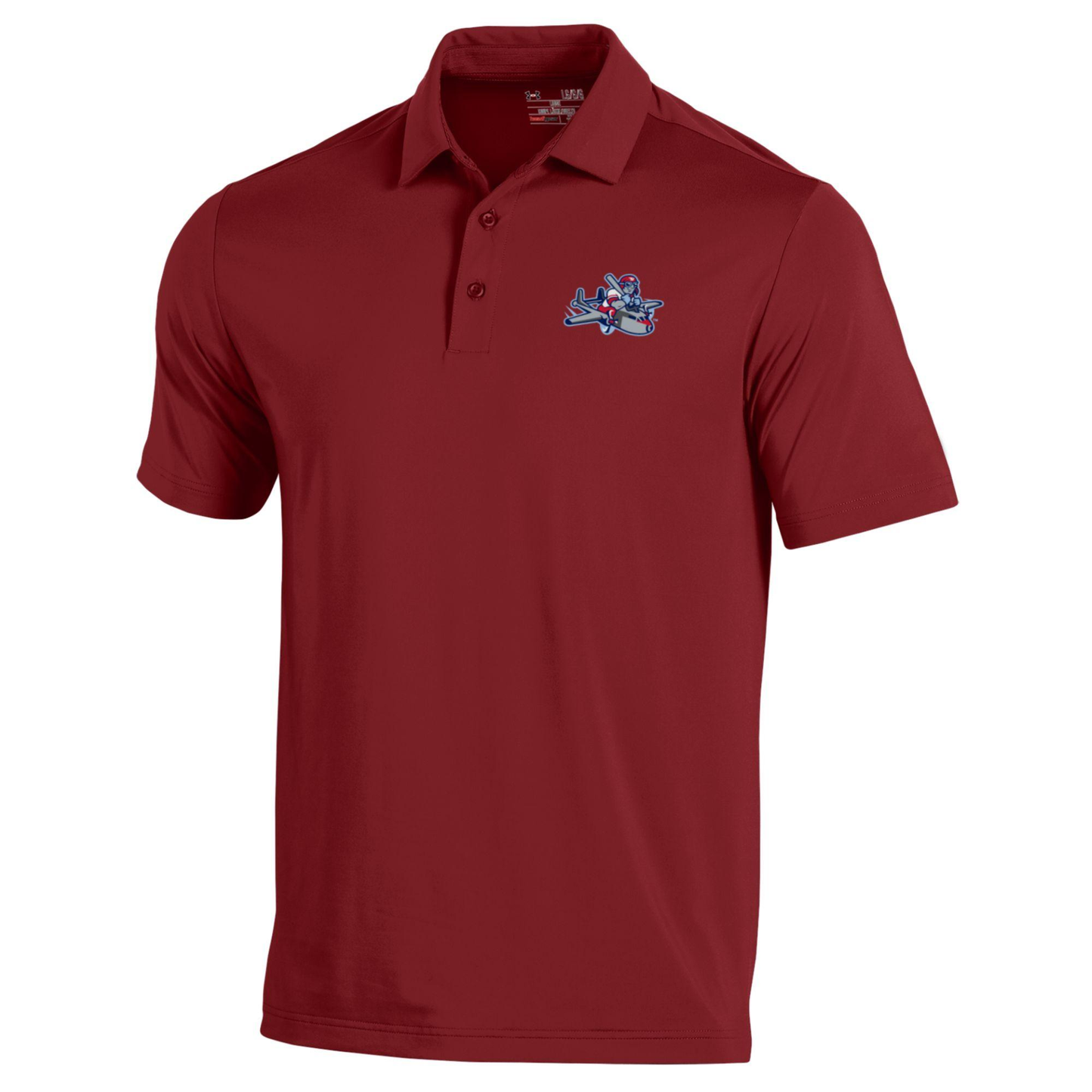 Under Armour Mens Cardinal Red Polo