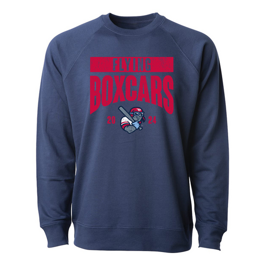 Mens Collegiate Crewneck Sweat Shirt