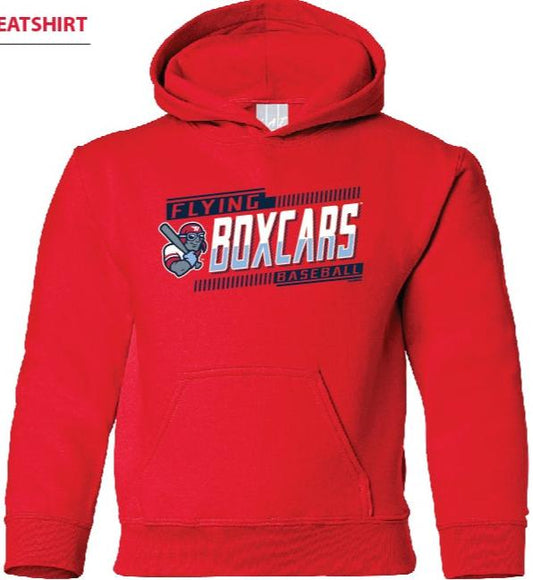 Red Youth Active Hoodie