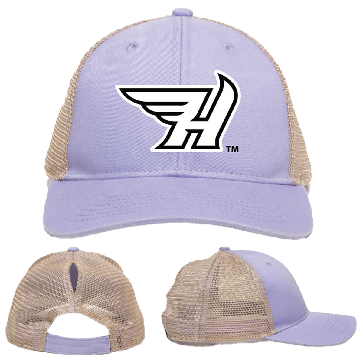 Ponytail Lavender Cap – Flying Boxcars Team Store